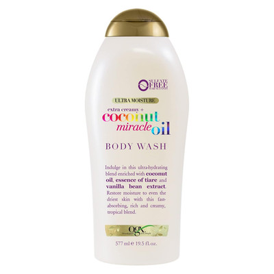 Extra Creamy Coconut Miracle Oil Body Wash Rich Shower Gel For Women 19.5 Fl Oz