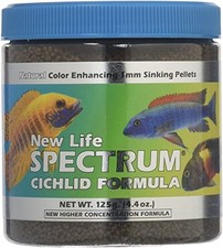 New Life Spectrum Cichlid 80g Naturox Series ,Food