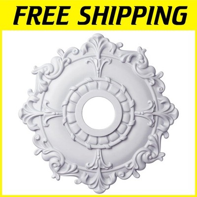 18'' Ceiling Medallion - Lightweight & Primed