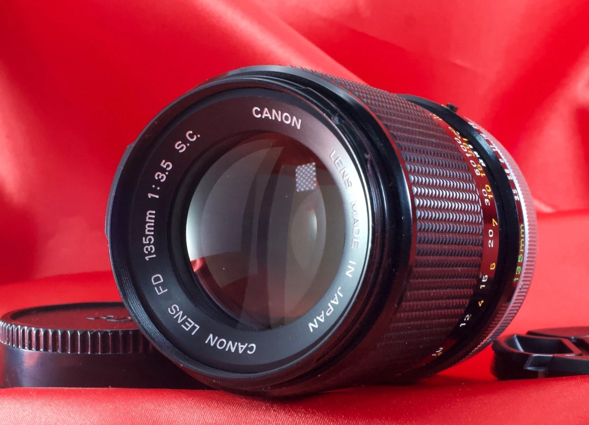Canon FD f/3.5 Camera Lenses 135mm Focal for sale - eBay
