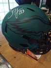 Brian Dawkins Signed Rave AUTHENTIC Full Size Helmet Philadelphia Eagles Bas