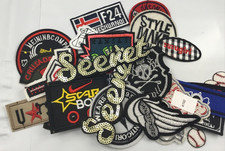 Patches Modern Lot 24 Iron On Sew On Pop Culture Embroidered Sequined