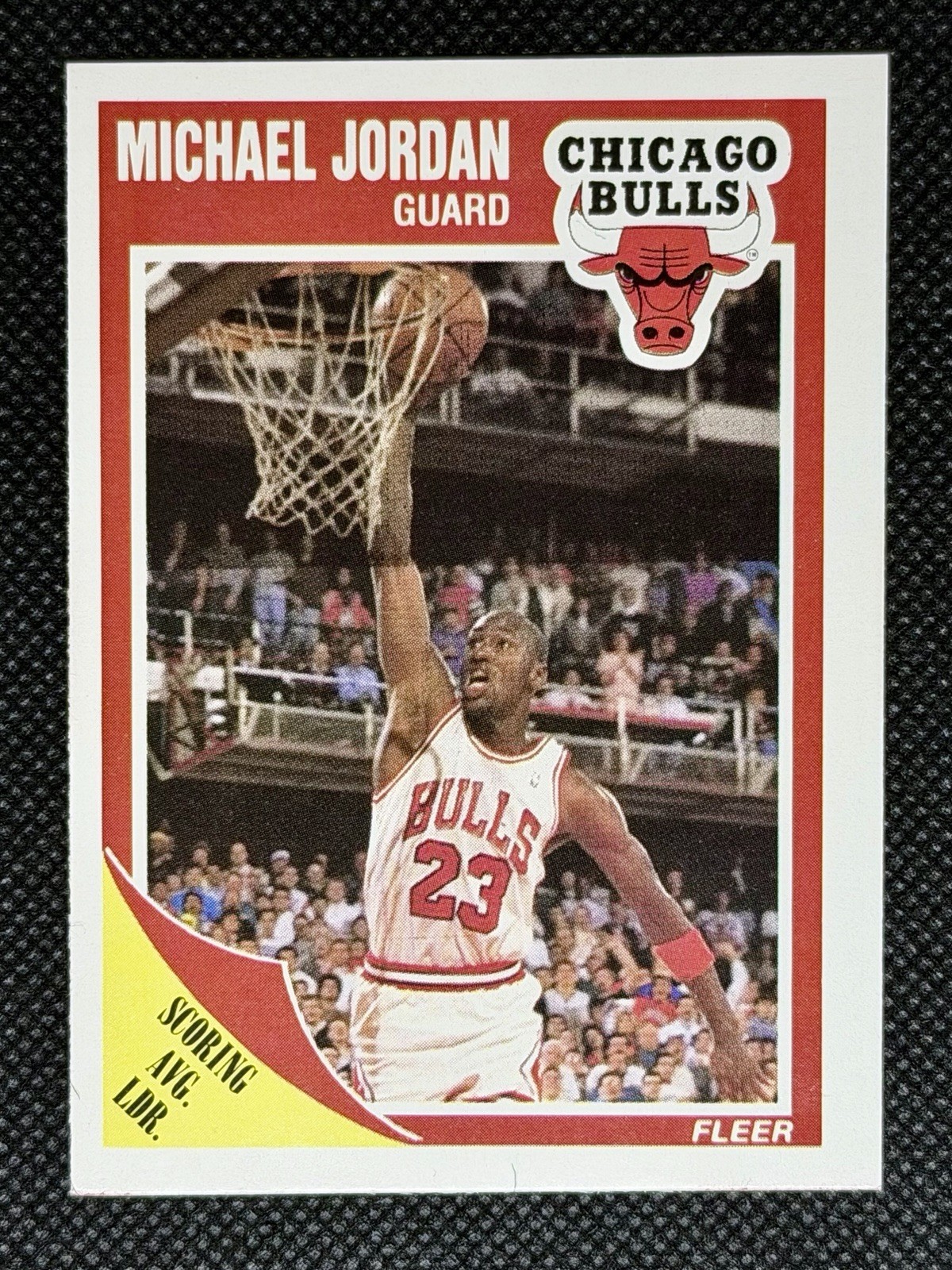 1989-90 Fleer Michael Jordan #21 🔥SHARP EDGES & CORNERS