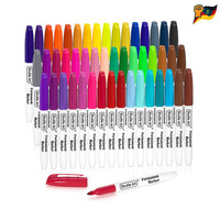 Shuttle Art Permanentmarker Set 48 Farben Fein Wasserfest Kunststoff