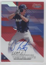 2017 Bowman's Best of Red Refractor 6/10 Tristen Lutz #B17-TL Auto 12mg