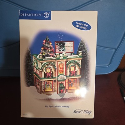 Department 56 Snow Village City Lights Christmas Trimming - Boxed 6263621