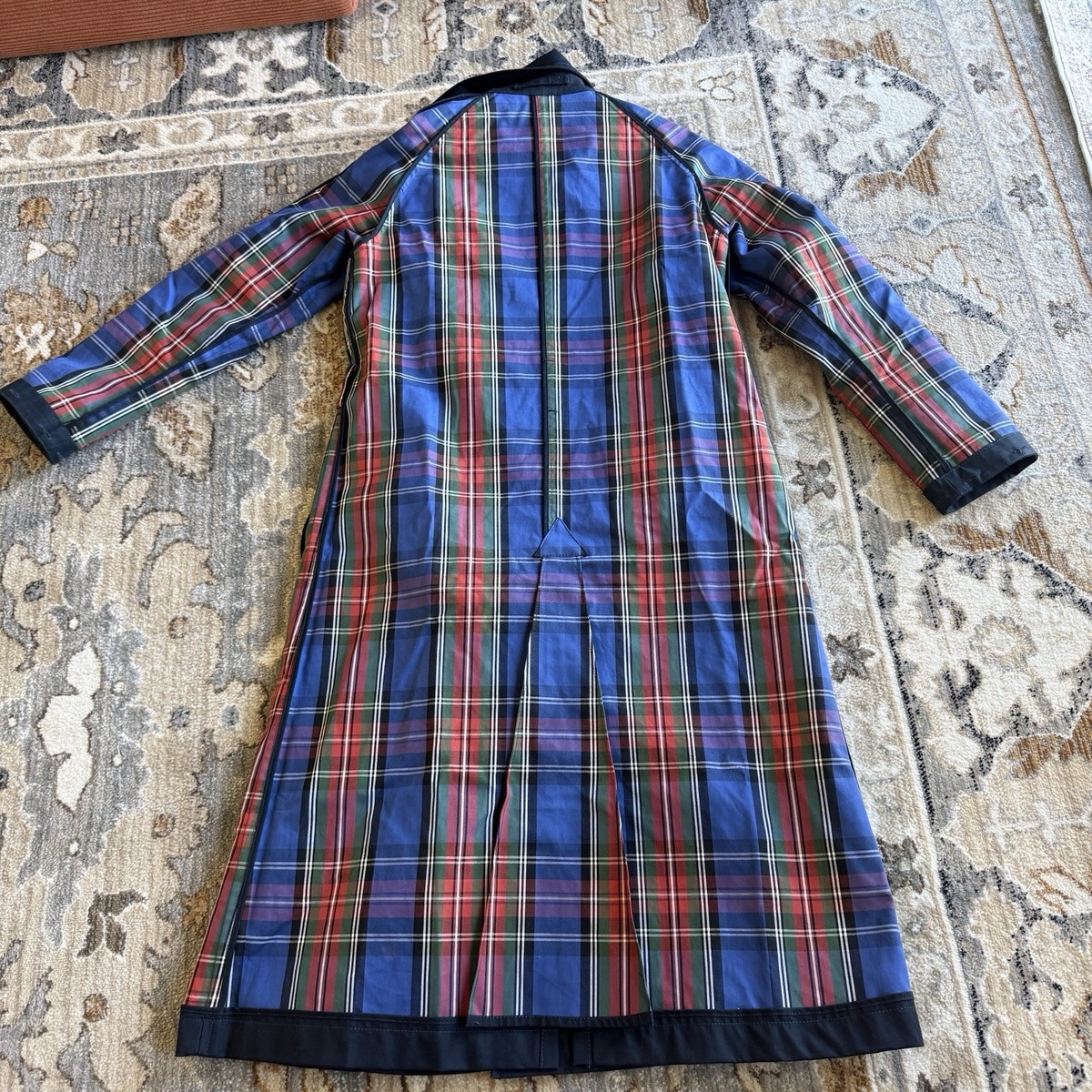 UNIQLO x JW Anderson Reversible Trench Coat Navy/Check Women's