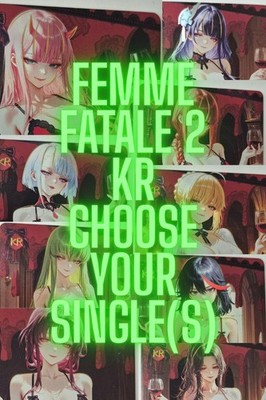 KR Cards Femme Fatale 2 Goddess Story Anime Waifu Choose Your Singles(s)