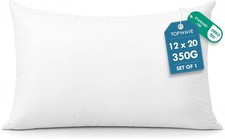 12x20 Lumbar Pillow Insert, Fluffy Decorative Pillow for Couch Sofa  Ultra