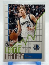 Dirk Nowitzki 2020-21 Panini Donruss All Time League Leaders #7 Dallas Mavericks