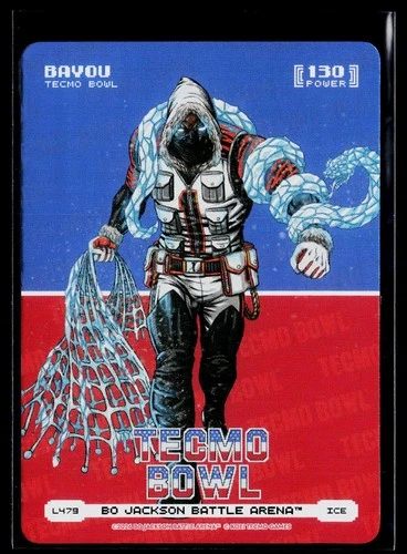 Bo Jackson Battle Arena Tecmo Bowl #130 Bayou Logofoil Ice Ja\'Marr Chase
