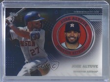 2020 Topps Topps Player Medallions Jose Altuve #TPM-JA h3a