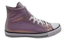 Converse Chuck Taylor All Star Hi Disco Glitter Kids Size 7 Pink Shoes Sneakers