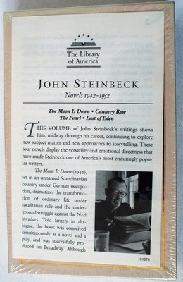JOHN STEINBECK: NOVELS 1942-1952 Library of America (2002, Slipcase, HC, SEALED)