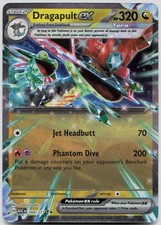 Dragapult ex 160/217 Double Rare Ascended Heroes Pokemon Holo Near Mint