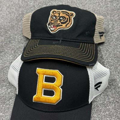 Boston Bruins Hat Baseball Cap Strapback NHL Hockey Winter Classic Bear Fanatics