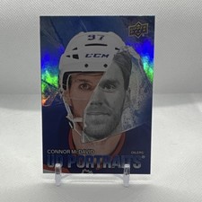Upper Deck 2025-26 Series 2 UD Portraits Connor McDavid Oilers #P-60