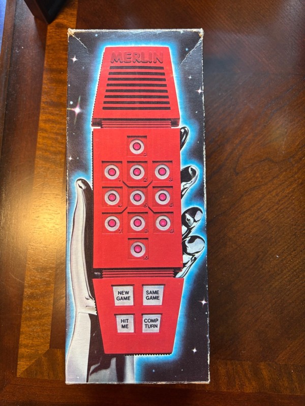Vintage 1978 Parker Brothers Merlin  Electronic Wizard w/ rare power cord