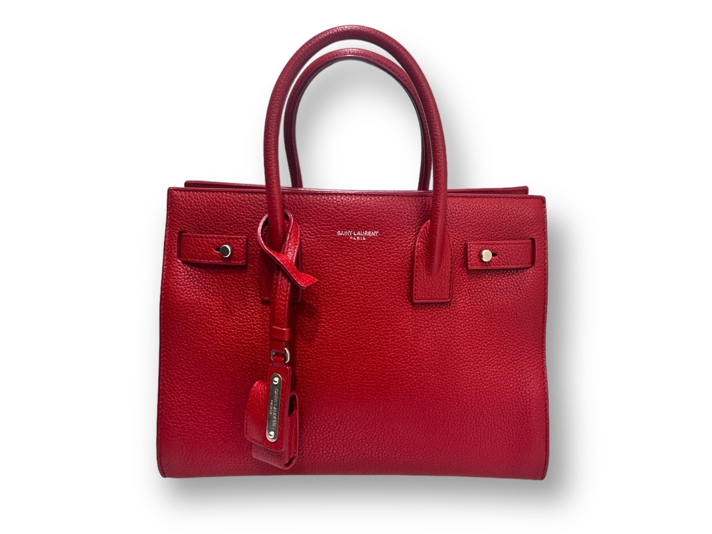 Saint Laurent Borsa a tracolla per bambini rossa 477477 66123418