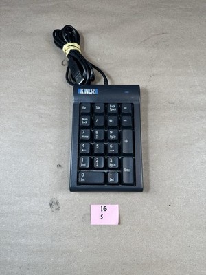 Kinesis AC210USB-BLK Low Force Numeric Keypad, Cherry MX Brown Switches