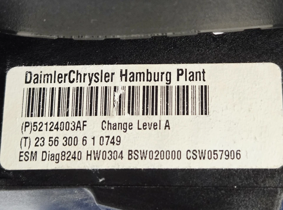 2006 2007 Jeep Commander Floor Shifter assembly 52124003AF - Image 3 of 4