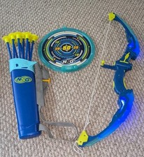 NSG Deluxe Bow and Arrow Set LED Light Up Blue Incomplete