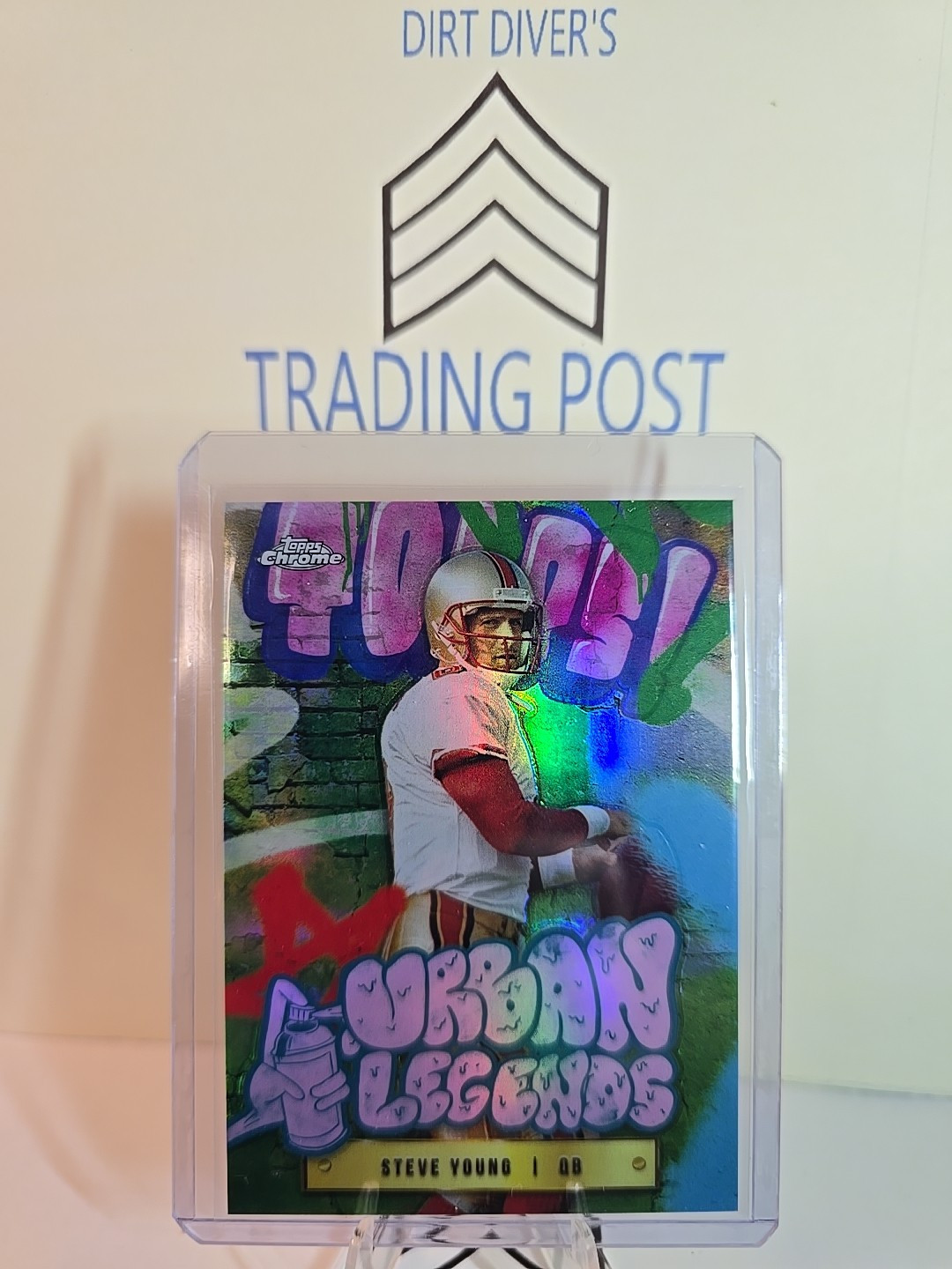 2024 Topps Chrome STEVE YOUNG URBAN LEGENDS SSP Case Hit Refractor #UL-13