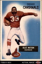 1955 Bowman #25 Ollie Matson Cardinals-FB HOF San Francisco 5 - EX