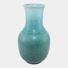 Roseville Rozane Patterns Turquoise 1941 Mid Century Modern Pottery Vase 8-10