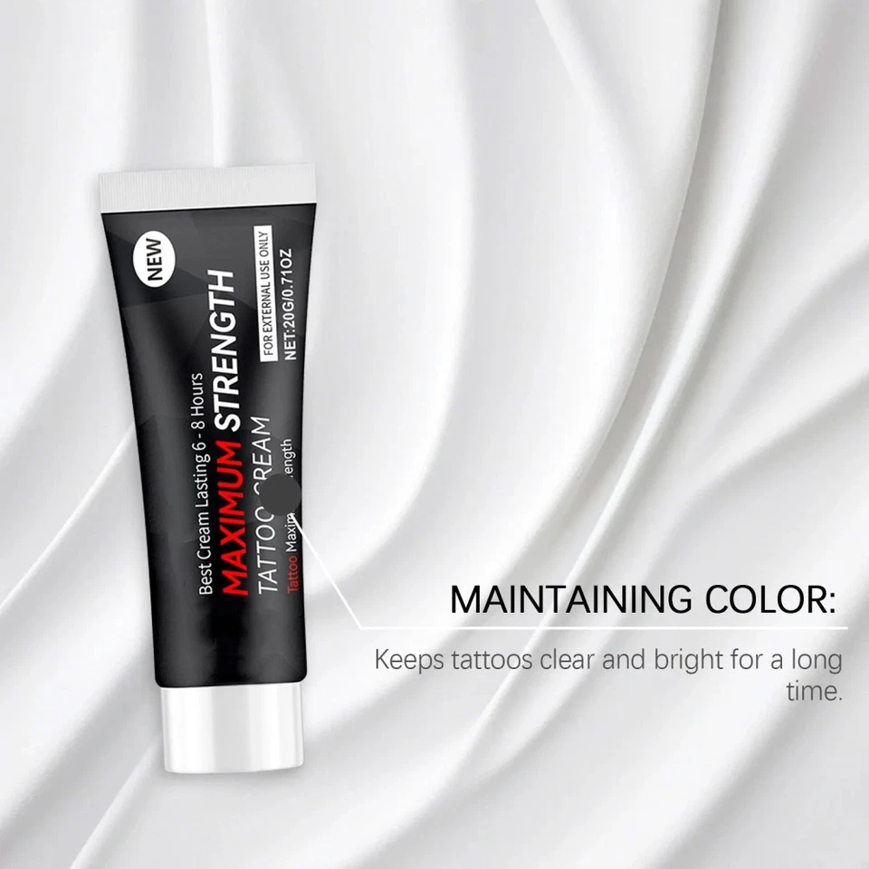 Tattoo Numibing Cream Gel 20 Grams- Up to 6 Hours Extra Strength for Tattoos AU - image 4 of 4