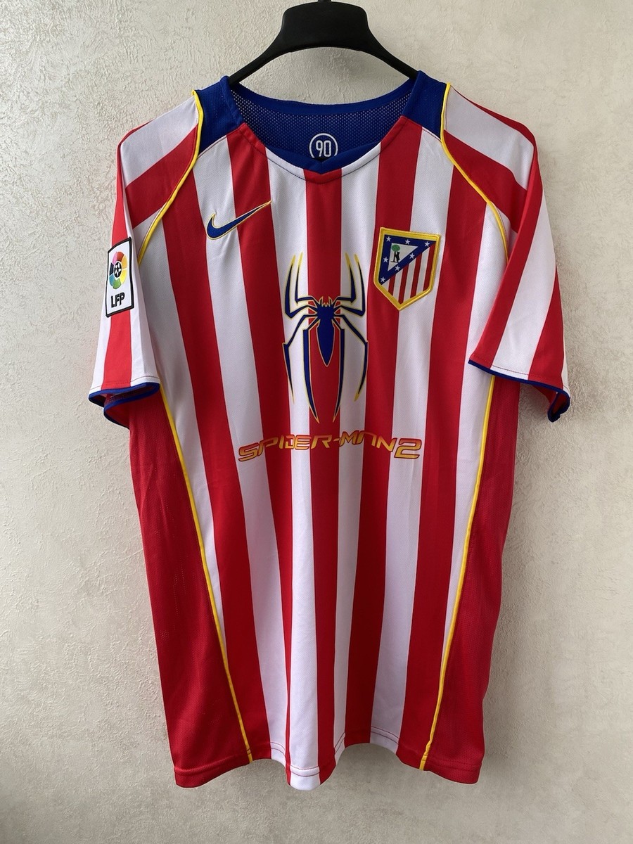 Atletico Madrid 2004/05 #9 Fernando Torres Retro Soccer Jersey