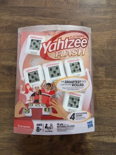 NIB Hasbro Yahtzee Flash Game