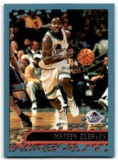 2001-02 Topps Mateen Cleaves A Basketball Cards #96