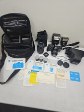 Minolta X-370N 35mm SLR Film Camera - Great Shape , complete set.