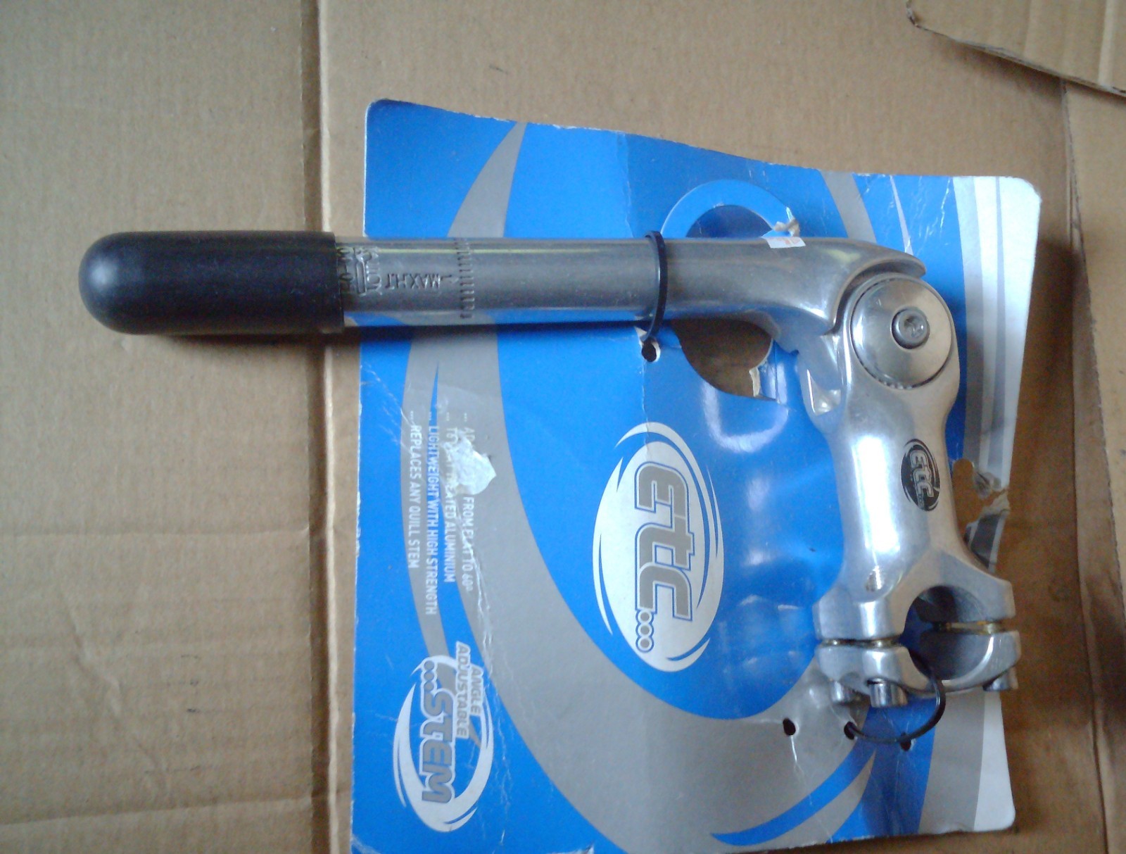 KALLOY  ADJUSTABLE  HANDLEBAR STEM, 1"" 22.2mm QUILL