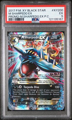 M Sharpedo-EX graded PSA 5 for sale on eBay