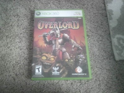 Overlord (Microsoft Xbox 360, 2007) No Manual Tested