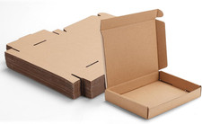 7X5X1 Inches Shipping Boxes Pack of 25, Small Corrugated Cardboard Box for Maili