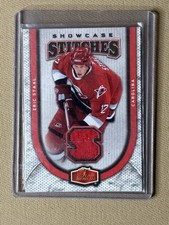 2006-07 Flair Showcase - Showcase Stitches Eric Staal #SS-ES (MEM)