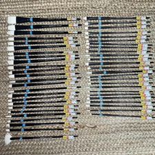 (50) Princeton Aspen Long Handle Oil Paint Brushes HUGE LOT!/BRAND NEW! 🎨