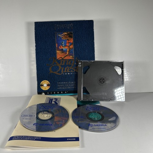 King’s Quest Collection - Édition Collector (PC) - Big Box - Manuel Inclus - Version PAL - Jeu D'aventure Culte