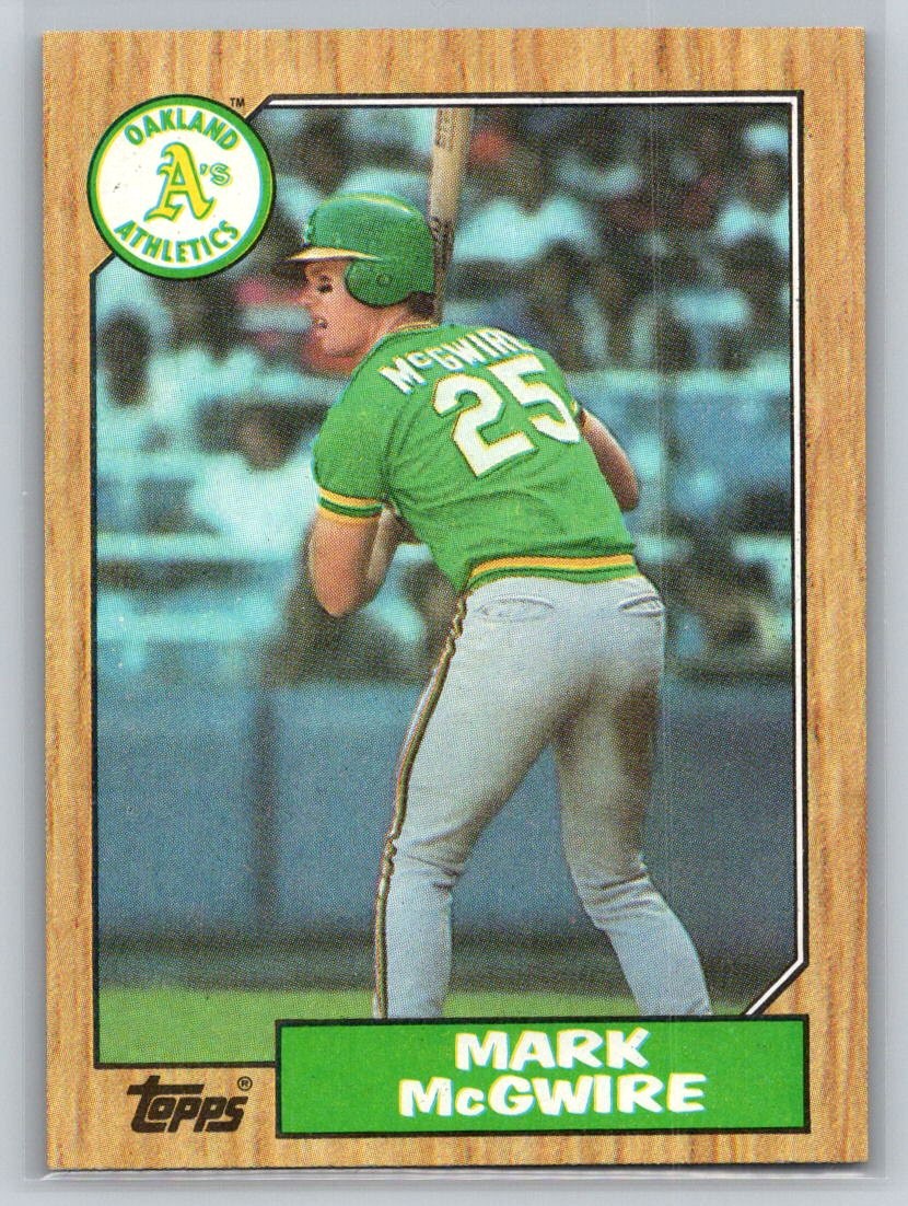 1987 Topps #366 Mark McGwire