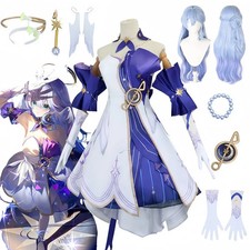 Honkai Star Rail Robin Cosplay Costume Full Set with Wig  Dress