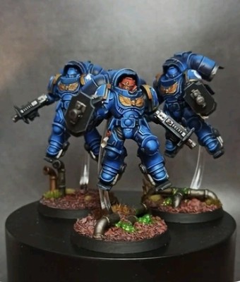 Space Marines ULTRAMARINES Inceptors Painted Kill Team Squad