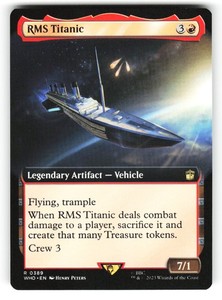 titanic mtg card MTG Titanic Growth AP – WolfSkullJack Art main image 0