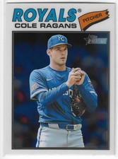 2026 Topps Heritage - CHROME Cole Ragans #113