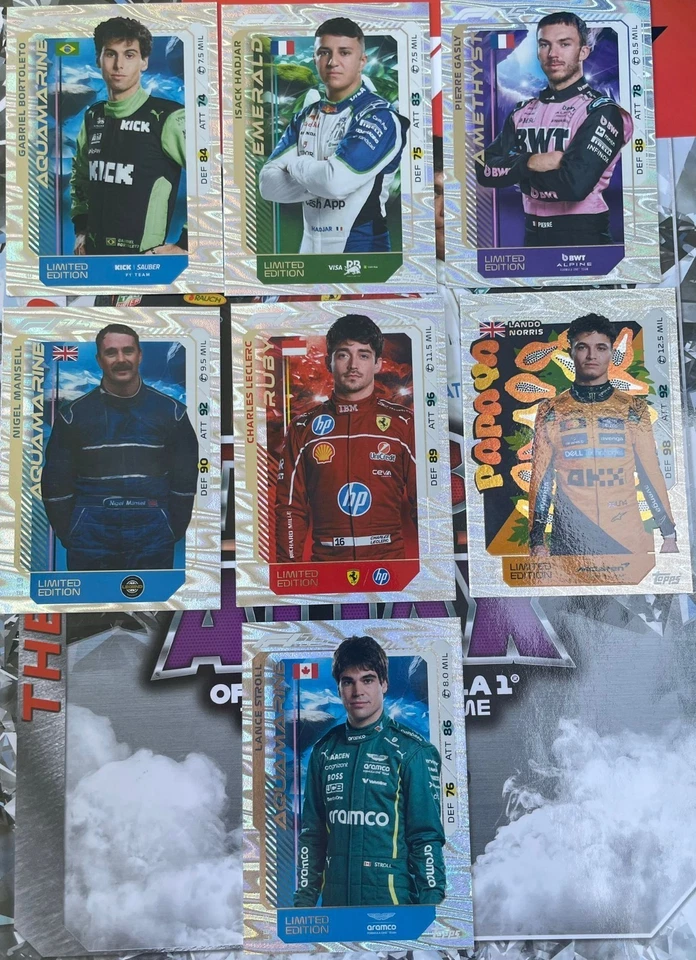 2025 Topps Turbo Attax F1 Limited Edition - Pick Your Card LE Indian Version - Image 1 of 1