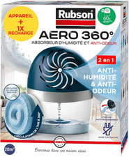 Rubson - Absorbeur d'Humidité Aero 360 pour pièces de 20 m² –... 