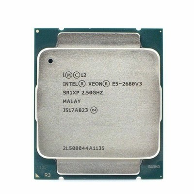 SR1XP   XEON E5-2680 V3 2.50GHZ 30M 12 CORES 9.6 GT/s E5-2680V3 PROCESSOR#nm