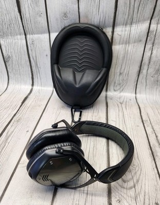 V-MODA Crossfade Wireless Bluetooth Headphones Gunmetal Black Over The Ear